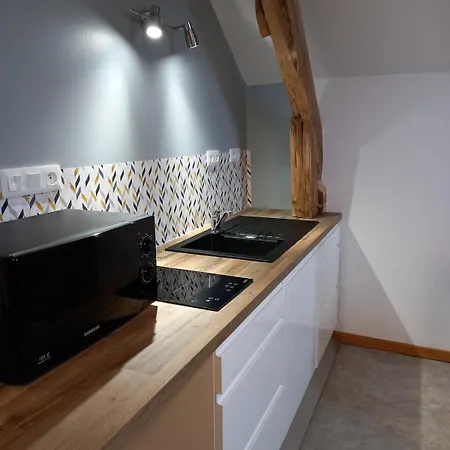 Dans Longere En Pierre A La Campagne *