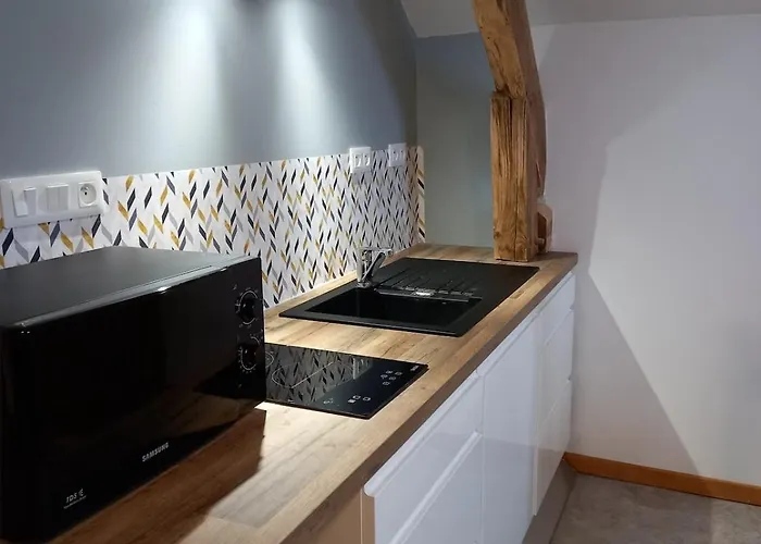 Dans Longere En Pierre A La Campagne *